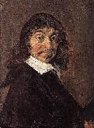 Frans Hals Portrait of Rene Descartes painting